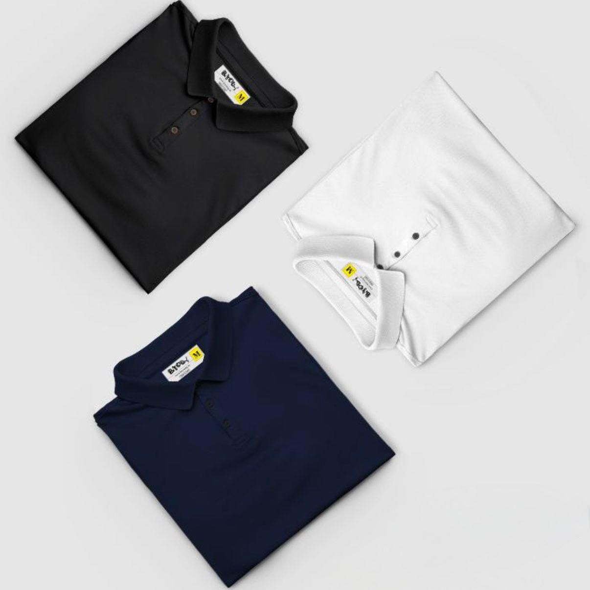 Polo T-shirt (Pack of 3)