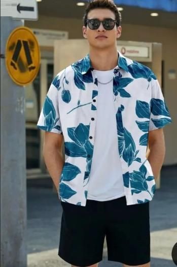Men's Printed Half
